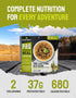 2 1 680 37g 5 ReadyWise Outdoor Pro Adventure Meal - Pork Chile Verde with Beans, Servings, Pouch, Gluten Free