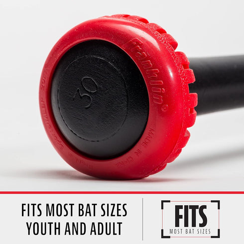 Franklin Sports Baseball Bat Grip Knob - Gator Grip Nub for Baseball and Softball Bat