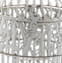 Deco 79 Birdcage, 15", 18"H, White, Model 82677