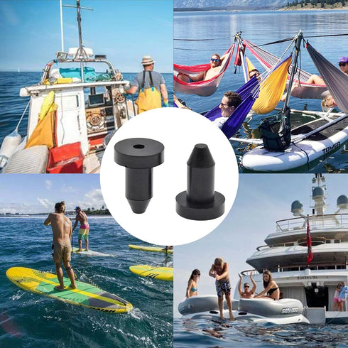 Kayak Scupper Plug Silicone Drain Plugs for Most Fishing Boats, 2 Pcs Bung for Sundolphin Kayaks