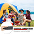 1 Pack Suzile Square Telescopic Stool Cushion (Exclude Chair) with Memory Foam Retractable Thickened Folding Stool
