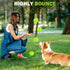12/24/36/80 Pack FURWEY Tennis Balls, Bulk Tennis Balls Pressureless Tennis Ball, Come with Mesh Bag for Easy
