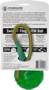Starmark Durable Fun Ball on Rope for Dogs, Medium/Large, Green