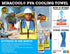 OccuNomix Blue MiraCool PVA Cooling Towel (931-BL), 29.50" x 14.00"