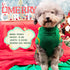 Cyeollo Christmas Sweater for Dogs, Turtleneck Glitter Holiday Clothes for Winter Pet Outfits