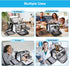 Airline Approved Soft-Sided Pet Carrier, Expandable with 4 Doors, Removable Pads, 3 Pockets for Small Dogs and Cats