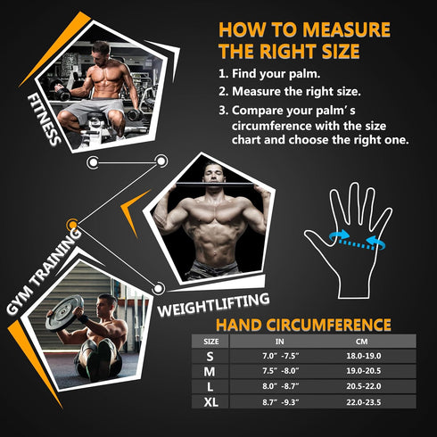 ihuan New Breathable Workout Gloves for Women & Men - No More Sweaty & Full Palm Protection Gym Exercise, Cycling