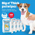 Petkin Pet Wipes for Dogs and Cats - 400 Large Wipes, Cleans Ears, Face, Butt, Body, Ideal for Home or Travel