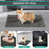 Washable Soft Microfiber Mud Mats for Large Dogs, Absorbent Non-Slip Dog Door Mat for Muddy Paws, Indoor Dog Rugs