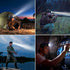 Lighting Ever LED Headlamp Rechargeable 2 Packs - Super Bright Head Lamp with 5 Modes for Camping
