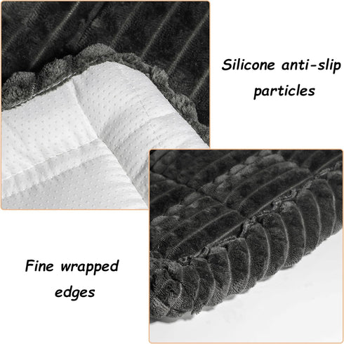 24.8" 54") Washable Large Dog Bed for Cars, Dog Car Seat Cover for Backseat, Anti-Slip Pet Sleeping Mat, Car Seat