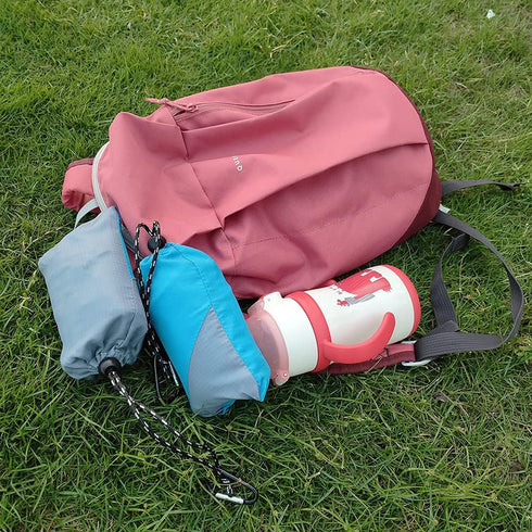Orga'Neat Compact Pocket Blanket, Sandproof Picnic Blanket 55”x60” for Hiking, Concert, Travel Festivals,