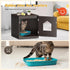 Cat Litter Box Enclosure Litter Box Furniture Hidden Wooden Washroom Litter Box Cabinet Indoor Cat House Side End Table