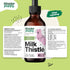 Milk Thistle for Dogs, Liver Supplements with Liquid Extract, Vegan Vitamins for Liver Health - 4 oz