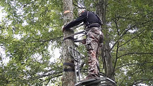 Hunter Safety System Lineman's Climbing Strap, Comfortable Durable Hunting Gear