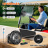 10400 24 1PC Roykaw Golf Cart Fan mAh Rechargeable Battery Powered, Hrs Work Portable Fan with LED Light for Nighttime