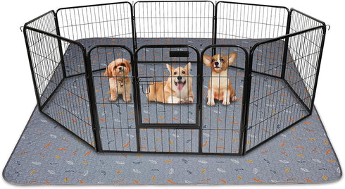 Sunheir Washable Pee Pads for Dogs 72"x72", Extra Large Reusable Puppy Pads