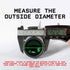 Monstrum Pro Series Flip-Up Scope Lens Cover with Detachable Honeycomb ARD