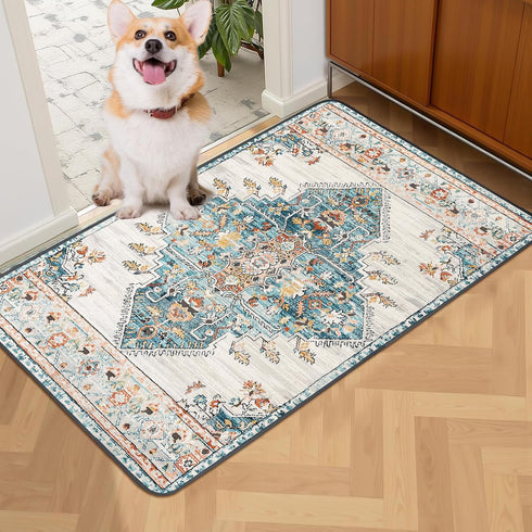 SCLOSE 2 Pack, 36" 24" Washable Pee Pads for Dogs x Reusable Puppy Pads Waterproof, Super Absorbent Dog Rugs