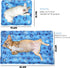 Dog Cooling Mat, Pet Cooling Pad for Dogs and Cats, Sleeping Mats Easy Washable, Suitable for All Types of Pets, Keep Your Pet Cool Indoor Outdoor (Large (23.6x35.4inch))