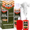 Ultra Visible Wind Checker Powder, 15x More Scentless Draft Indicator Hunting Dust, Compact 3" Detector