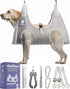 Loflaze Dog Grooming Hammock Harness for Dogs & Cats with Pet Nail Clipper