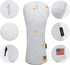 Golf Head Covers for Driver Fairway #3#5 Hybrid, USA Flag for Club Men Women, (Black or White)