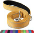 Joytale Double-Sided Reflective Dog Leash, 6 FT/5 FT/4 FT, Padded Handle for Small & Medium Dogs, Khaki