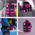 Pink Survival Kits with First Aid Kit, Hiking Camping Gear for Women, Professional Bug Out Bag Set