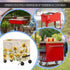 Puxucrazy Patio Cooler Cover Sunflower Rolling Cooler Cover Anti-UV Patio Ice Chest Protective Covers for Outdoor Bar