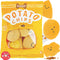 Treat Dispensing Dog Toys, Crinkle Squeaky Interactive Puzzle Toys for Medium and Large Dogs (Potato Chips)