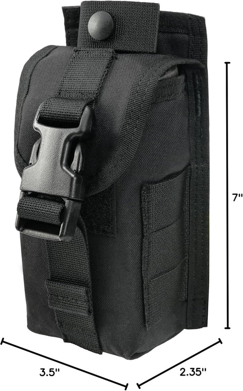 SABADO Tactical Blow Out Medical Pouch, Bleeder Emergency First Aid Kit MOLLE Clip Trauma Shears Tourniquet Holder