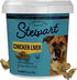 Stewart Freeze Dried Raw Dog Treats, Chicken Liver, 11.5 Ounce, Approx. 215 Pieces