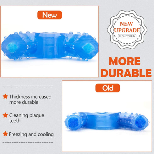 Pet Products Arctic Freeze Food Cooling Teether, Upgraded Chew Toy for Fetch