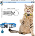 18 Piece Adjustable Reflective Cat Collars with Bell, Durable Nylon Collars with Safety Buckles and 6 Weatherproof ID