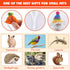 8 Pcs Hamster Hat Pet Costume Glasses, Includes 4 Knitted Hats and 4 Pairs of Glasses for Small Animals