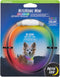 Nite Ize NiteHowl Mini Rechargeable LED Safety Necklace, Disc-O Select Light Up Dog Necklace with Batteries