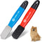 Stripping Metal Stone Diamond Edged for Dogs, Cats & Pets - Plastic Grip (2 Piece Pack of Coarse & Fine)