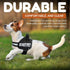 Doggie Stylz Dog Harness with DO NOT PET Patches – No Pull Service Dog Vest, Adjustable, Reflective, Heavy-Duty