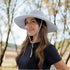UPF50+ Men's Sun Hat by Home Prefer, Wide Brim Fishing Hat, Foldable UV Protection for Beach Gardening