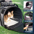 Eniosvar 20 lbs Large Cat Carrier for Pets - Soft Sided Breathable Mesh Travel Carrier, Airline Approved, Washable