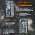 PSKOOK 12 Pcs Survival Multitool Card Emergency Camping Tool EDC Kit in Your Wallet Outdoor Hunting Fishing Hiking Gear by PSKOOK