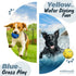 MISHMASH Vision Dog Ball - Premium Bite-Proof ETPU, Waterproof Bouncy Interactive Dog Toy, Durable Tennis Ball for