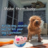 2024 New Update Cute Active Moving Pet Plush Toy - Interactive Squeaky Rolling Talking Ball Toy, Washable Pig