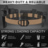 TECEUM Tactical Belt – Coyote B4 S, Heavy-Duty Military Work Hiking Rigger Utility EDC Men’s Belts with Quick-Release
