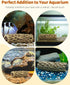 Resting,2pcs Uniclife Shrimp Hides for Aquarium, Shrimp Cave, Realistic Resin Aquarium Hollow Cholla Wood Decorations