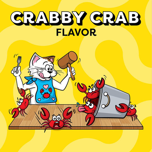 Temptations Classic Crunchy and Soft Cat Treats, Crabby Crab Flavor, 3 oz Pouch (Pack of 12)
