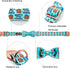 Lionheart glory Dog Collar Fall Dog Collars Halloween Pumpkin Bow Female Male Pet Collar Dogs Collar Bows Duty Adjustable Dog Bow Collars for Medium Dogs