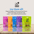 Wags & Wiggles Soft & Shiny Treats for Dogs - Chicken Flavor, 5.5 oz Resealable Bag for Skin & Coat Support