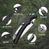 Mossy Oak Folding Pocket Knife - 4" Stonewash Tactical Knife with G10 Handle for Camping